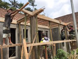 Satgas TMMD ke-112 Sulap Rumah Ibu Sulikah dengan Tembok Batako