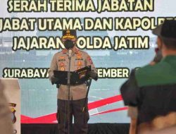 Kapolda Jatim Pimpin Sertijab PJU dan Kapolres, Berikut Daftar Pejabat yang Pindah Tugas