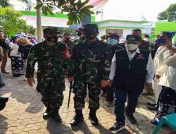 Pangdam V Brawijaya Pantau Serbuan Vaksinasi di Situbondo