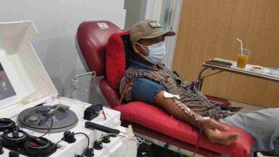 Sembuh dari Covid-19, Anggota Polisi di Jember Langsung Donor Plasma Konvalesen