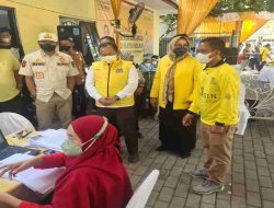 Ciptakan Herd Imunity, Warga Tambakrejo Pasuruan Ikuti Vaksinasi Massal