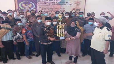 Bangga dan Kecewa Warnai Acara APDESI Award Pencapaian Vaksinasi Covid-19