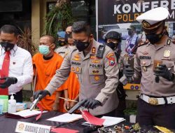 Dua Pelaku Curanmor Bersenpi Didor Resmob Polresta Malang Kota