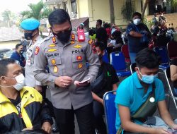 AKBP Buher:  Kalau Ada Data Ganda Kami Tetap Bantu Mendapatkan Vaksin