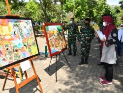 Danrem 083/Bdj: Mari Kita Budayakan Seni Melukis
