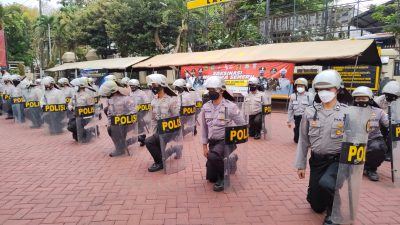 Tingkatkan Kemampuan Anggota, Polres Malang Gelar Pelatihan Dalmas