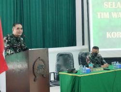 Guna Ketepatan Data dan Keterangan yang Objektif, Tim Wasrik Itjen TNI Kunjungi Korem 083/Bdj