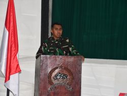 Korem 083/Bdj Gelar Rakor Evaluasi Pelaksanaan Administrasi PPKM