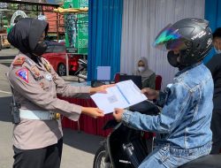 Satlantas Polres Batu Gelar Vaksin Dosis 2, Sambil Ajak Masyarakat Unduh Aplikasi PeduliLindungi