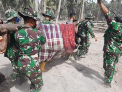Satgas TNI Gabungan Temukan Korban Erupsi Gunung Semeru