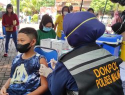 Ribuan Anak Usia 6 Hingga 11 Tahun Datangi Polres Malang