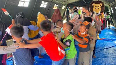 Mabes Polri Turunkan Tim Psikologi ke Warga Terdampak Erupsi Gunung Semeru