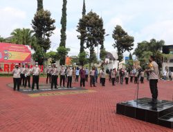 Polres Batu Gelar Apel Pengecekan Personel Pasca Pengamanan Tahun Baru