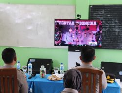Kapolres Batu Ikuti Zoom Launching Vaksinasi Merdeka Anak Bersama Kapolri