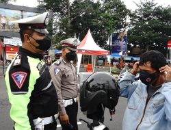 Patroli Pamor Keris Polres Batu Bidik Masyarakat Pelanggar Prokes
