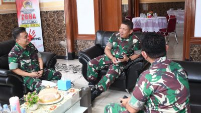 Jelang Sertijab Danrem 083/Bdj, Korem 083/Bdj Terima Tim Verifikasi Itdam V/Brw
