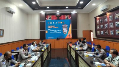 Satlantas Polres Malang Gelar Rapat Trouble Spot dan Blackspot