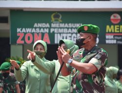 Selamat Datang Kol Inf Yudhi di Makorem 083/Bdj