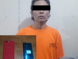 Polisi Polsek Dau, Tangkap Pria Asal Padang Gara-gara Nyolong HP