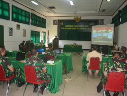 Tertibkan Administrasi, Korem 083/Bdj Gelar Sosialisasi Validasi Tabel Sisfo Infolahta