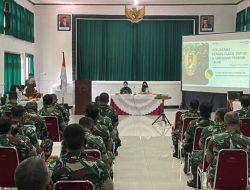 Prajurit Korem 083/Bdj Terima Sosialisasi dari Bank BTN
