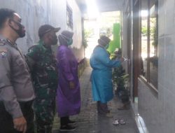 Empat Pilar Kelurahan Ngaglik Lakukan Tracing dan Testing Warga Positif Covid-19