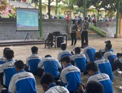 Unit Kamsel Polres Malang Gelar Program Police Goes to School di SMK Muhammadiyah Pagak