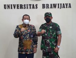 Pererat Sinergitas TNI dengan Akademisi, Danrem 083/Bdj Temui Rektor UB