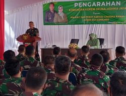 Danrem 083/Bdj: Dukung Setiap Kebijakan Pemerintah Daerah dan Tingkatkan Sinergitas
