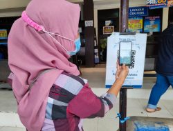 Samsat Talangagung Perketat Prokes dengan Aplikasi PeduliLindungi
