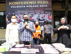 Berbekal Rekaman CCTV, Satreskrim Polresta Malang Kota Tangkap Komplotan Spesialis Curanmor