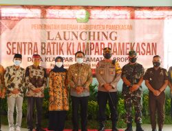 Bupati Pamekasan Launching Sentra Batik Klampar Pamekasan