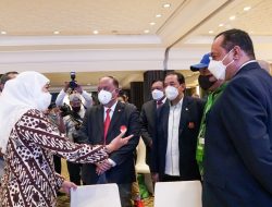 KONI Pusat Beri Apresiasi Khofifah Atas Perhatian Pembinaan Dunia Olah Raga di Jatim