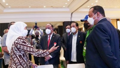 KONI Pusat Beri Apresiasi Khofifah Atas Perhatian Pembinaan Dunia Olah Raga di Jatim