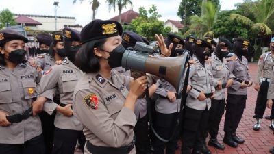 Polres Malang Gelar Pelatihan Anggota Dalmas, Antisipasi Pendemo yang Anarkis