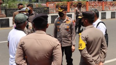 Antisipasi Tindakan Anarkis, Kapolres Malang Hadir di Tengah Pengunjuk Rasa