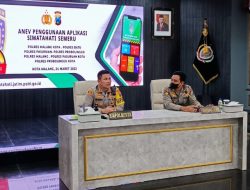 Dir Tahti Polda Jatim Sosialisasikan Aplikasi Simatahati Semeru ke Jajaran Kasat Tahti Malang Raya