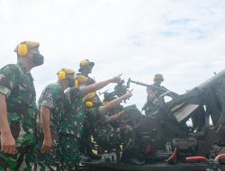 Danrem 083/Bdj Ikut Coba Kemampuan Rudal Mistral dan Star Trek