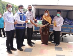 Wabup Gresik Terima CSR 1000 Paket Sembako