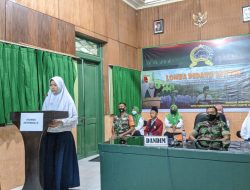 Dandim 0823 Hadiri Lomba Pidato Tiga Bahasa di Jajaran Korem 083/Baladhika Jaya
