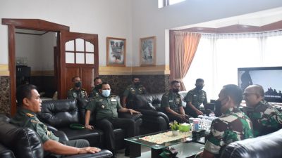 Korem 083/Bdj Dapat Kunjungan Tim Bimtek Zona Integritas Mabesad