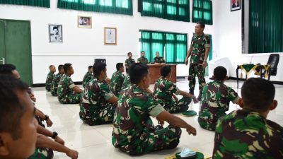 Sebanyak 51 Babinsa Baru dapat Pengarahan Danrem 083/Bdj