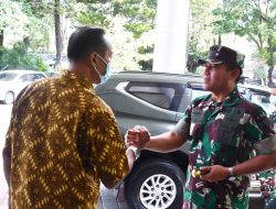Pesan Danrem 083/Bdj Saat Silaturahmi ke UMM, Tetap Kedepankan Prokes Covid-19