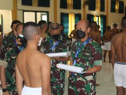 Danrem 083/Bdj Dampingi Pangdam V/Brw Pimpin Sidang Panthukir