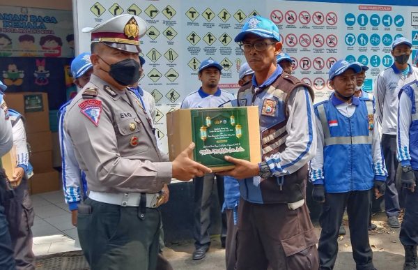 Sebanyak 141 Supeltas Polresta Kota Malang, Terima Peket Sembako