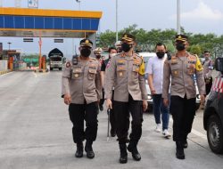 Kapolres Malang Cek Sarana dan Prasarana Pospam di Exit Tol Malang Utara