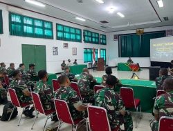 Korem 083/Bdj Gelar Penyamaan Kode Akun Staf Teritorial Jajaran