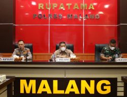 Tanggani Wabah PMK, Kapolres Malang Gelar Rakor Bersama Pedagang Hewan Ternak