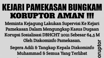 Soal DBHCHT, Besok Pamekasan Progres Demo Kejagung RI