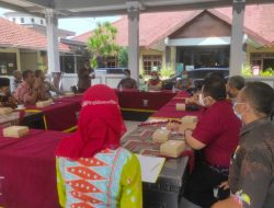 Polsek Junrejo Rakor Bersama Pihak Bank Bahas Pertenak Terdampak Wabah PMK